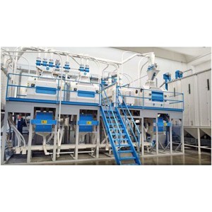 Installation de broyage de blé dur pour la fabrication de pâtes alimentaires